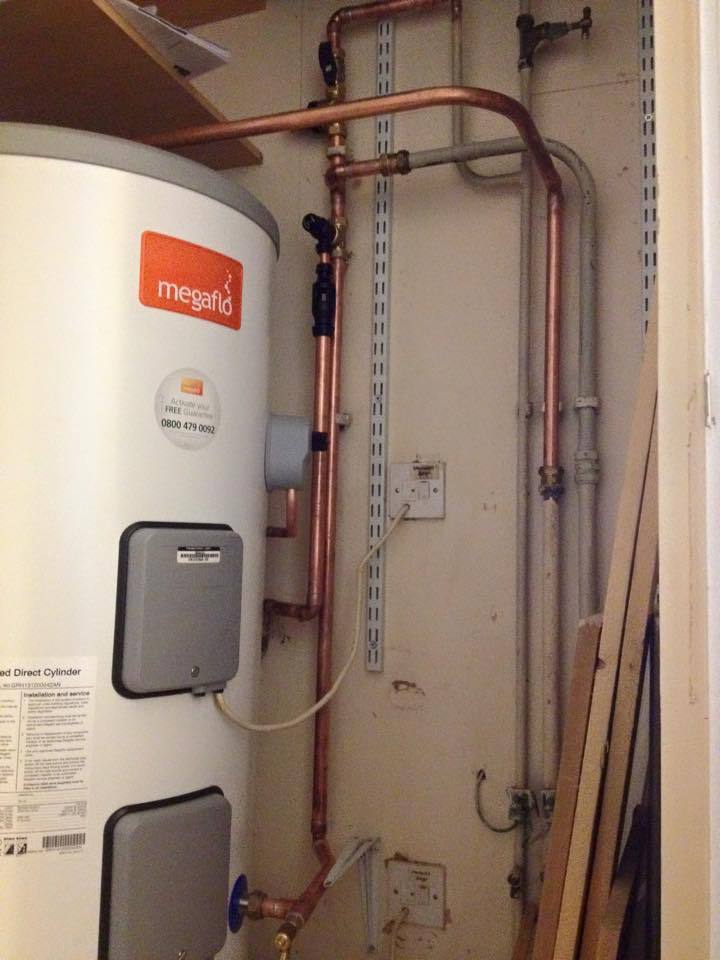 Megaflo Unvented Cylinder Installations